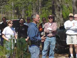 Participants in 2003 RX-310 course visit Greenwood Plantation.  SEFEP members often serve as instructors.